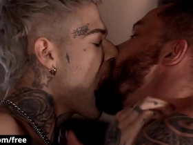 Two tattooed horny men (mickey taylor, tyler berg) love each others thick cock - bromo