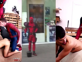Flagra do deadpool roludo em florianópolis